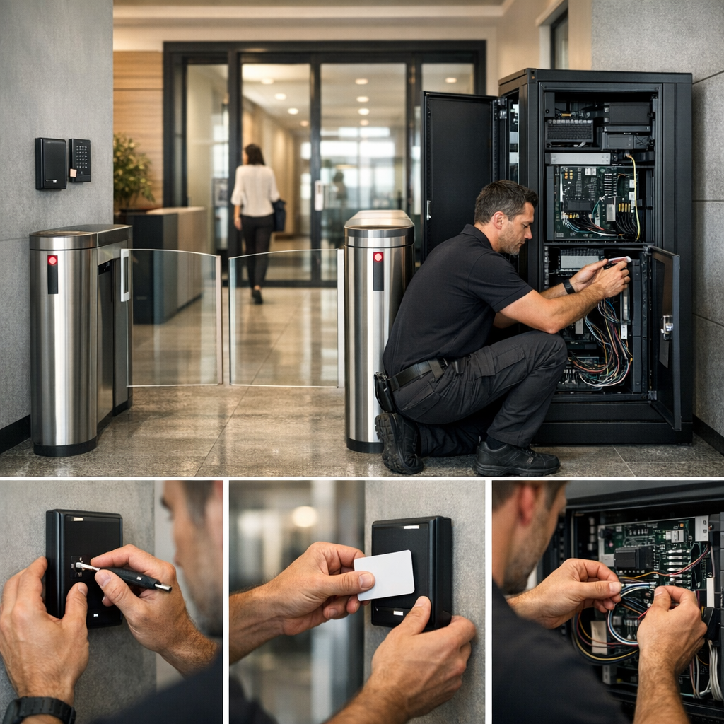 Contrôle d’accès entreprise Boulogne-Billancourt