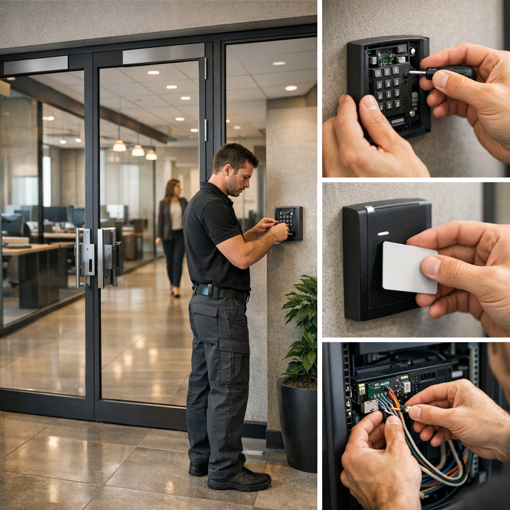 Installation contrôle d’accès bureaux Paris