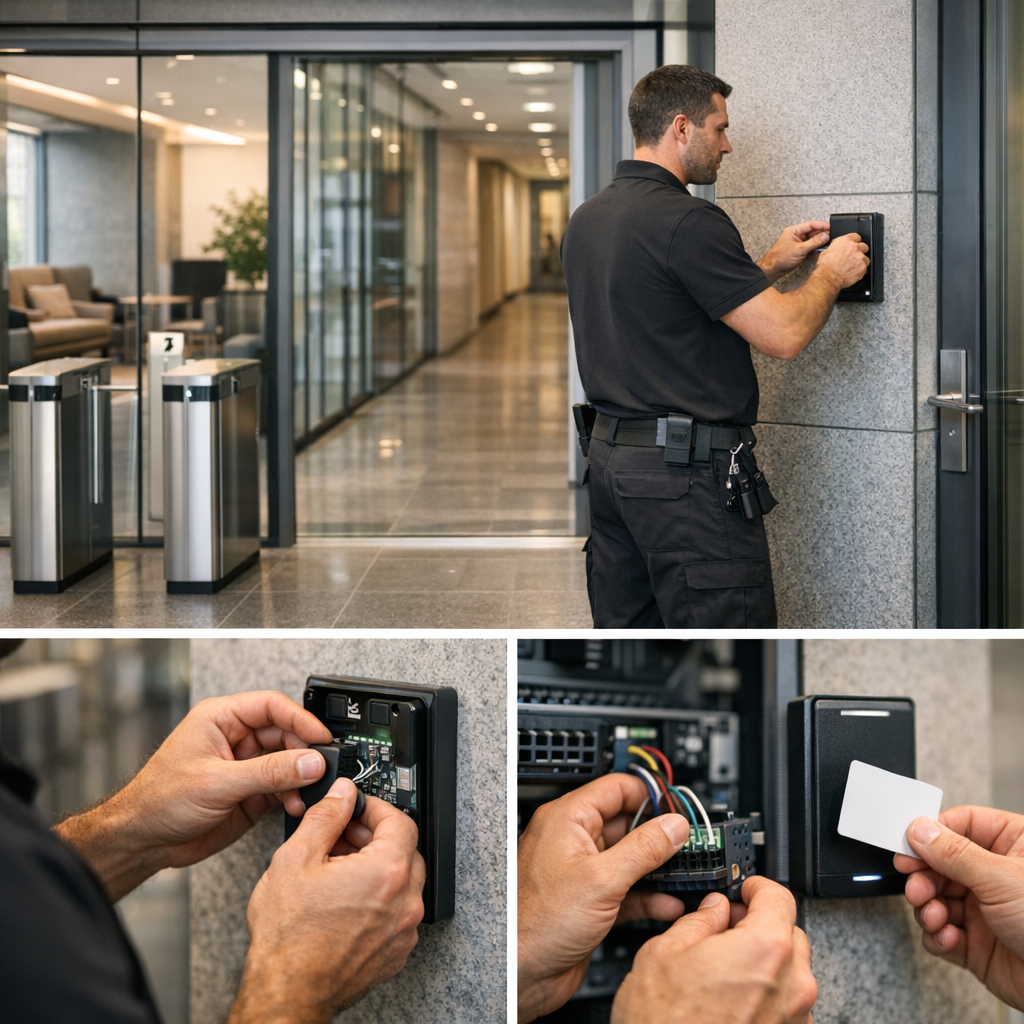 Lecteur badge RFID Courbevoie