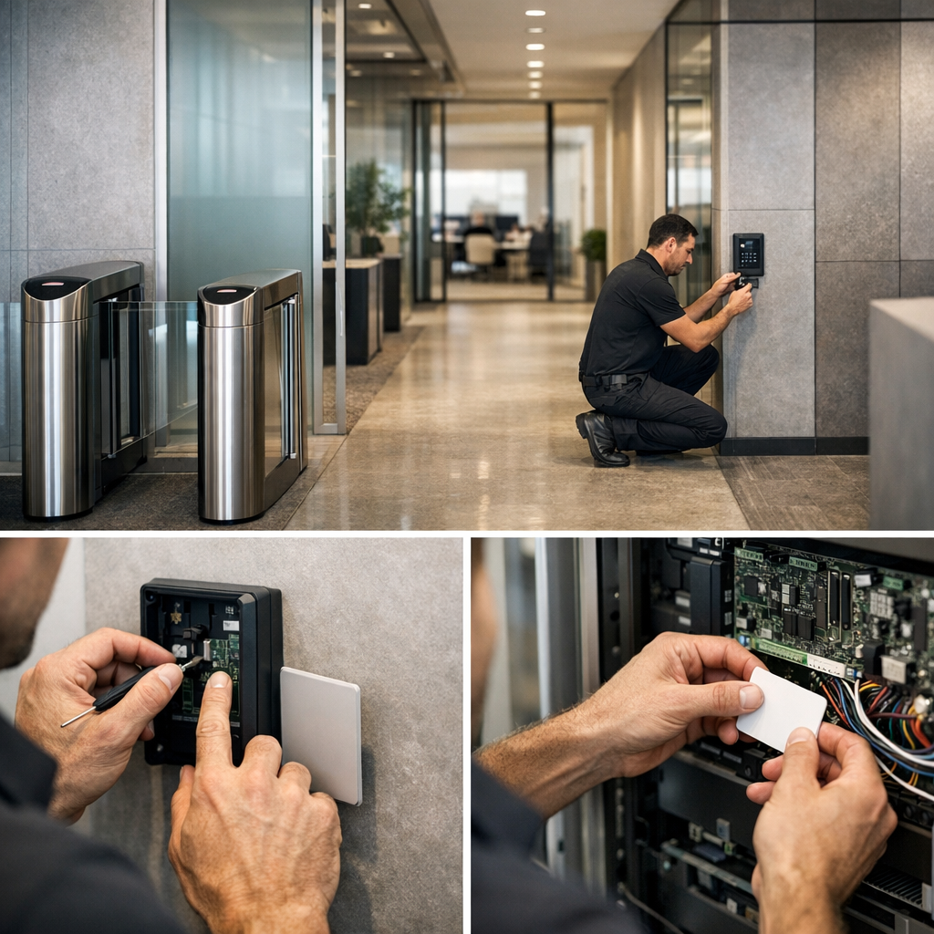 Maintenance contrôle d’accès Levallois-Perret