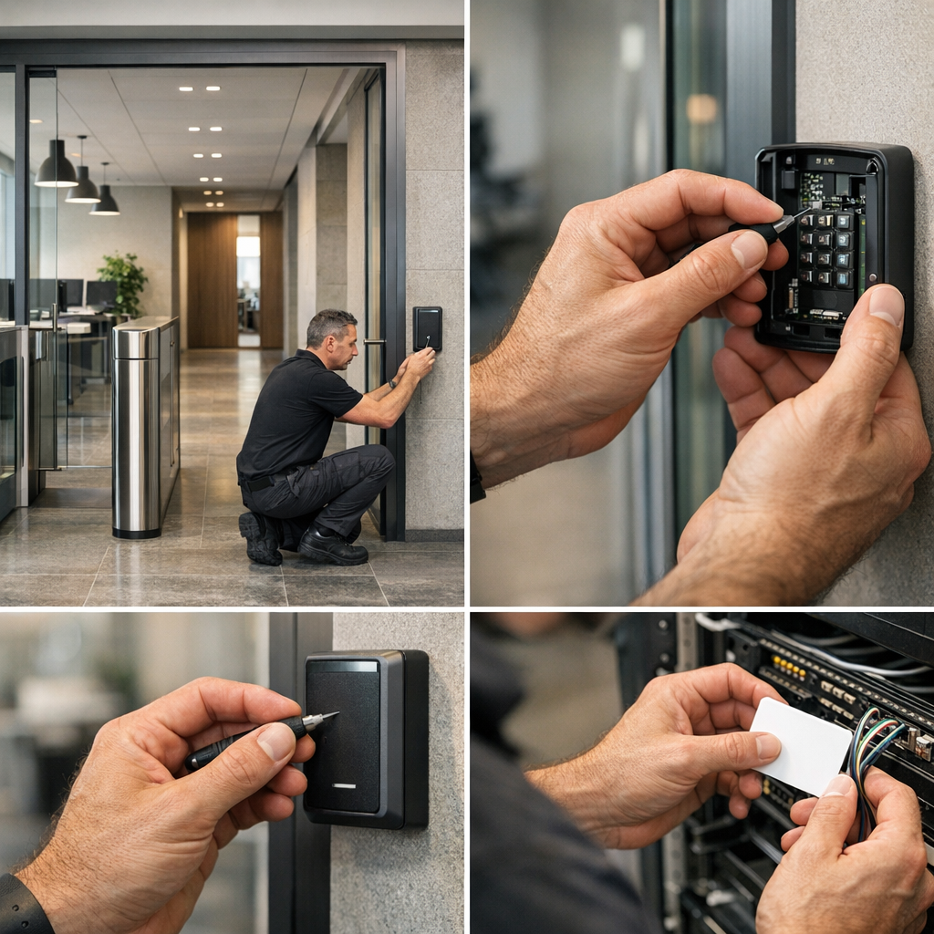 Installation contrôle d’accès bureaux Saint-Maur-des-Fossés